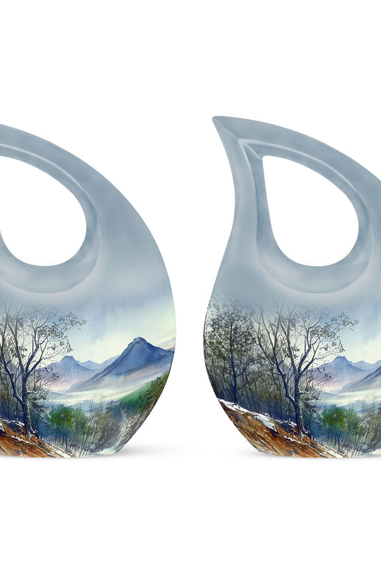 Mountains Urns For Ashes - Human Ashes Keepsake