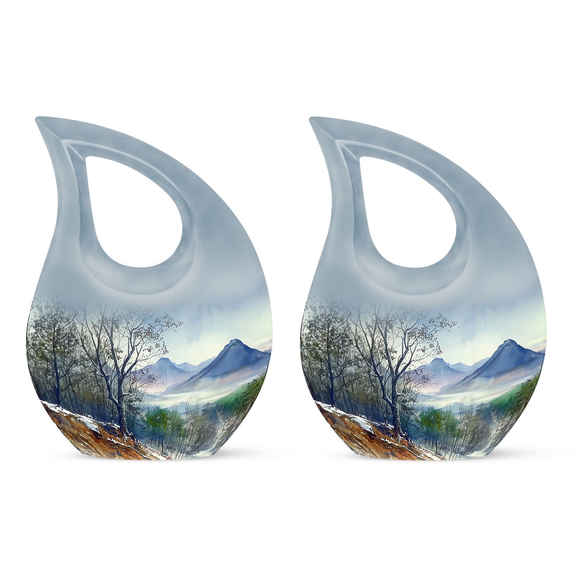 Mountains Urns For Ashes - Human Ashes Keepsake