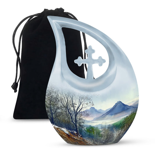 Mountains Urns For Ashes - Human Ashes Keepsake