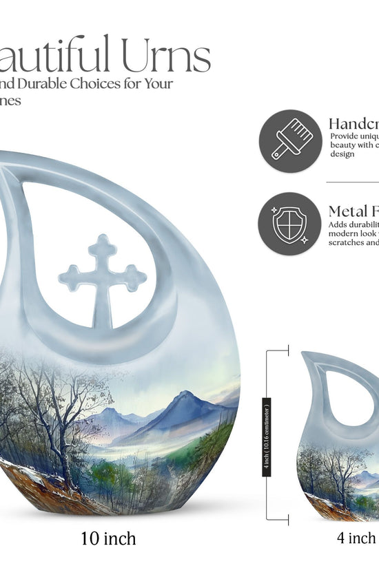 Mountains Urns For Ashes - Human Ashes Keepsake