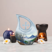 Mountains Urns For Ashes - Human Ashes Keepsake
