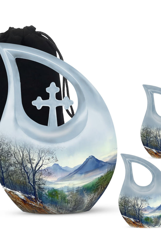 Mountains Urns For Ashes - Human Ashes Keepsake