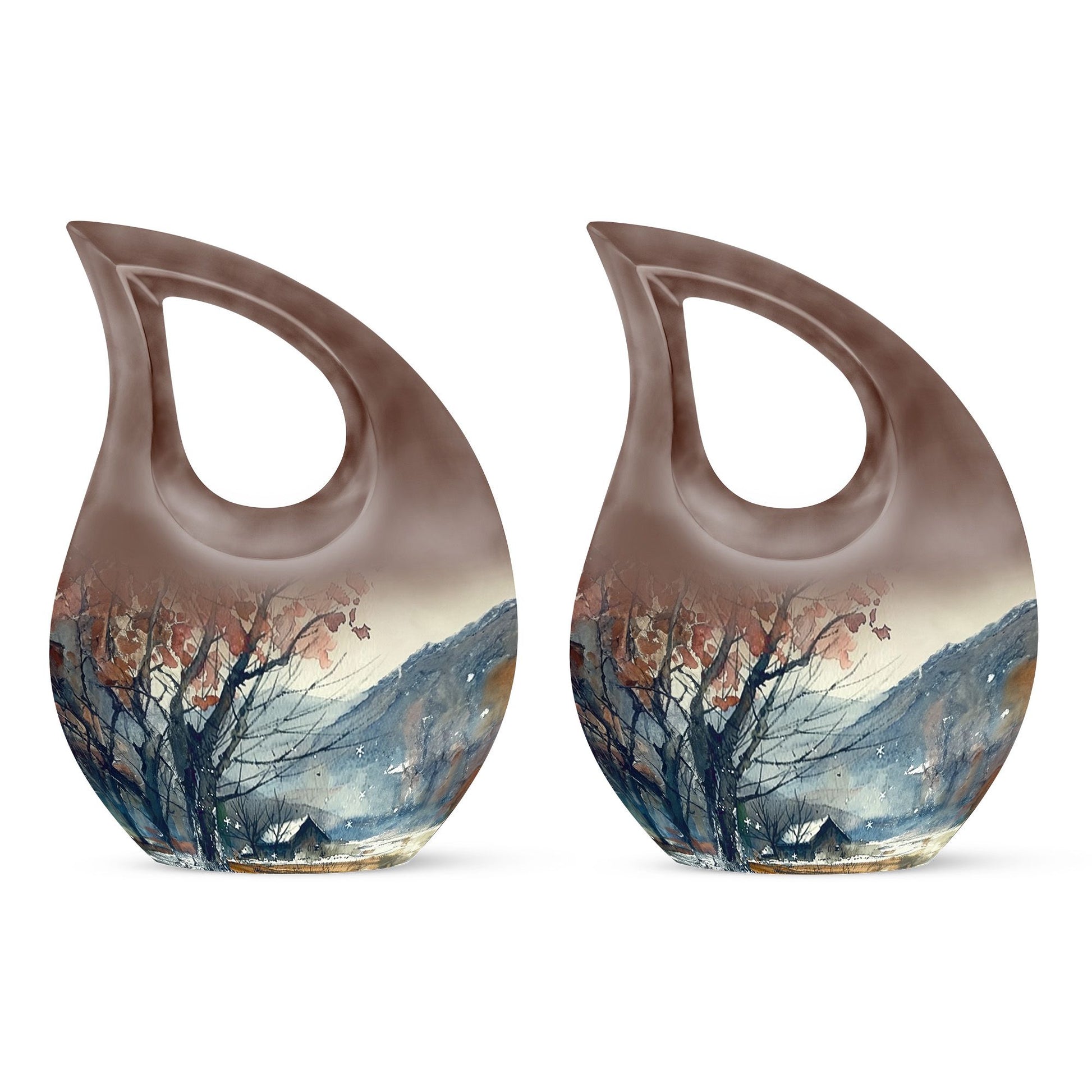 Mountains Urns For Ashes - Ash Keepsakes For Human Ashes