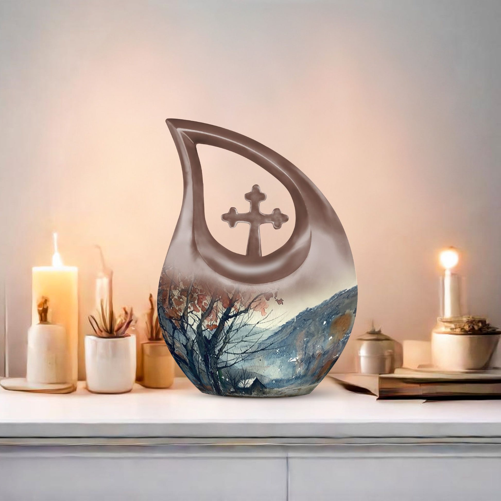 Mountains Urns For Ashes - Ash Keepsakes For Human Ashes