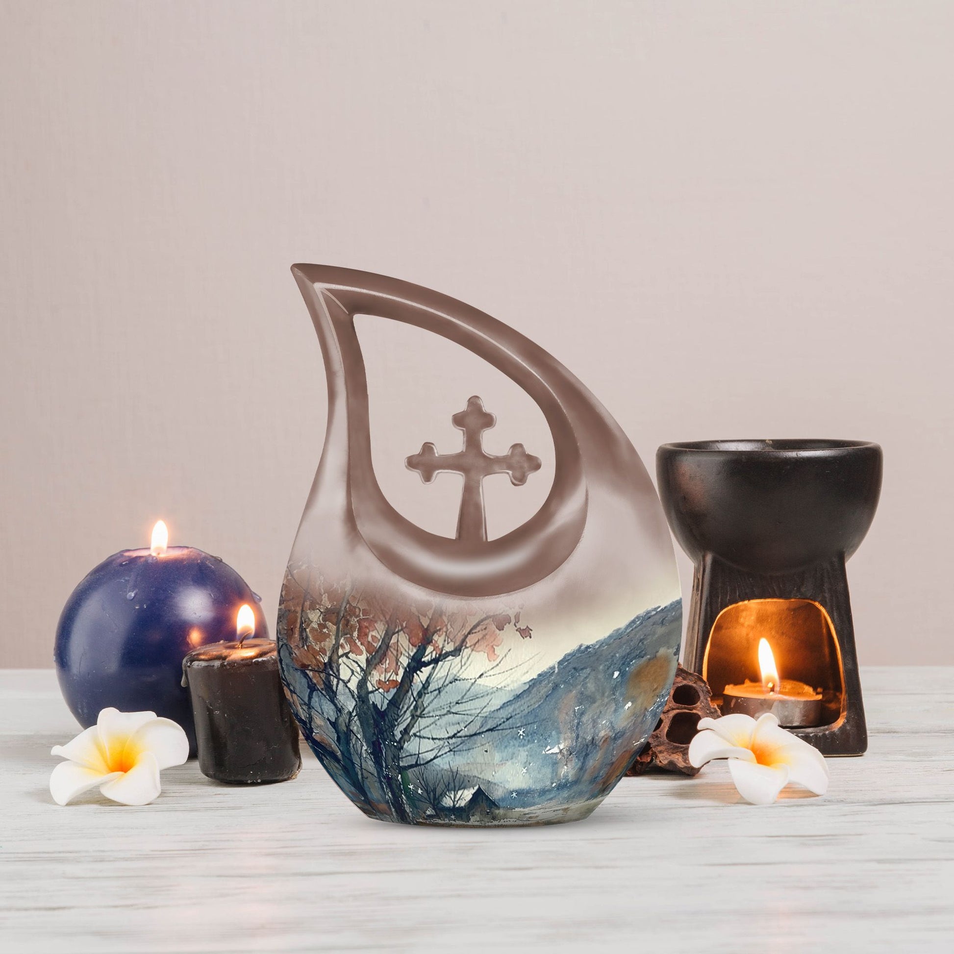 Mountains Urns For Ashes - Ash Keepsakes For Human Ashes