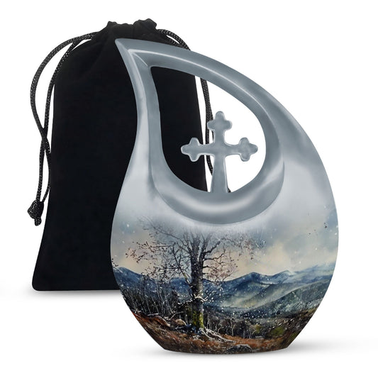 Mountains Urns For Ashes - Memorial Ashes Keepsake