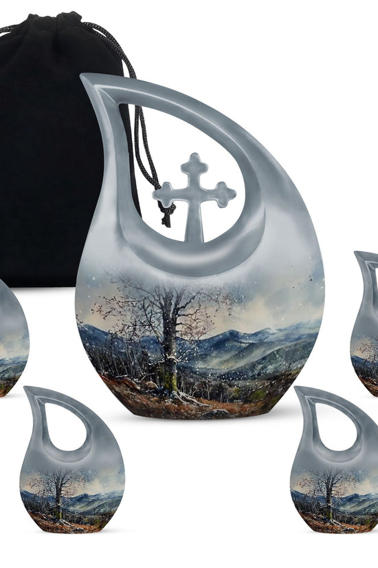 Mountains Urns For Ashes - Memorial Ashes Keepsake