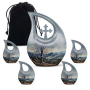 Mountains Urns For Ashes - Memorial Ashes Keepsake