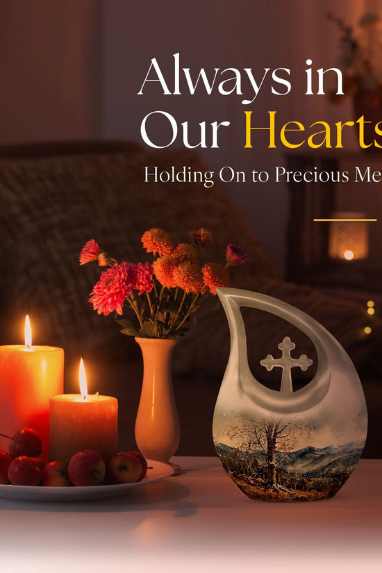 Mountains Urns For Ashes - Memorial Ashes Keepsake