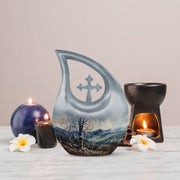 Mountains Urns For Ashes - Memorial Ashes Keepsake