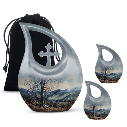 Mountains Urns For Ashes - Memorial Ashes Keepsake