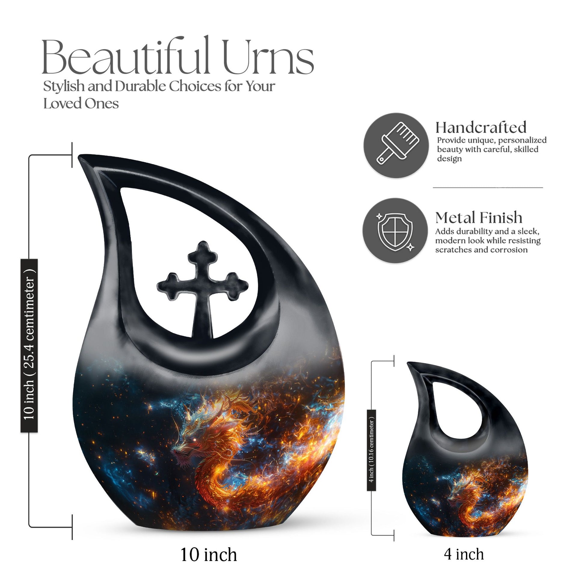 Dragon Urns For Ashes - Keepsake For Ashes