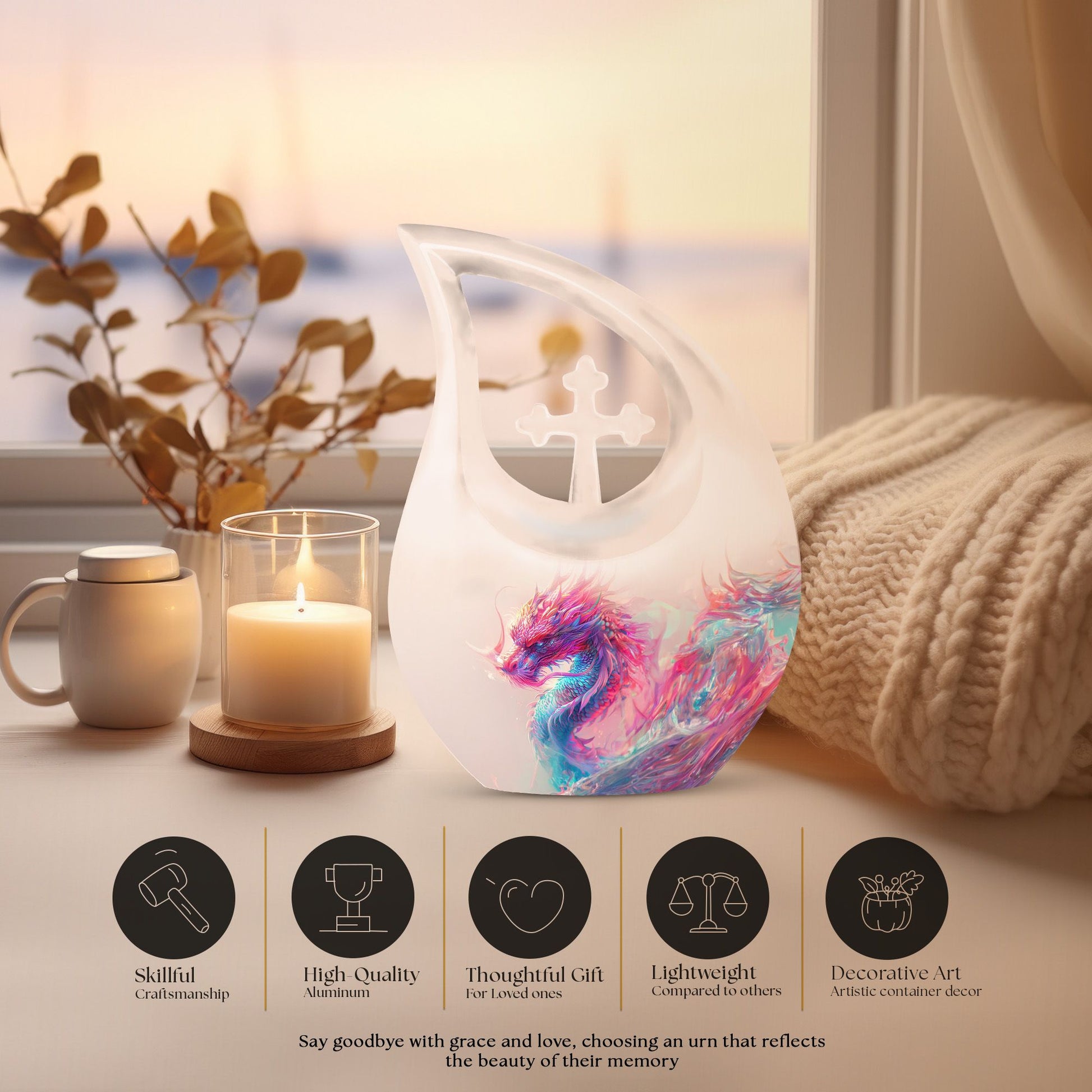 Dragon Urns For Ashes - Keepsake Urns For Ashes