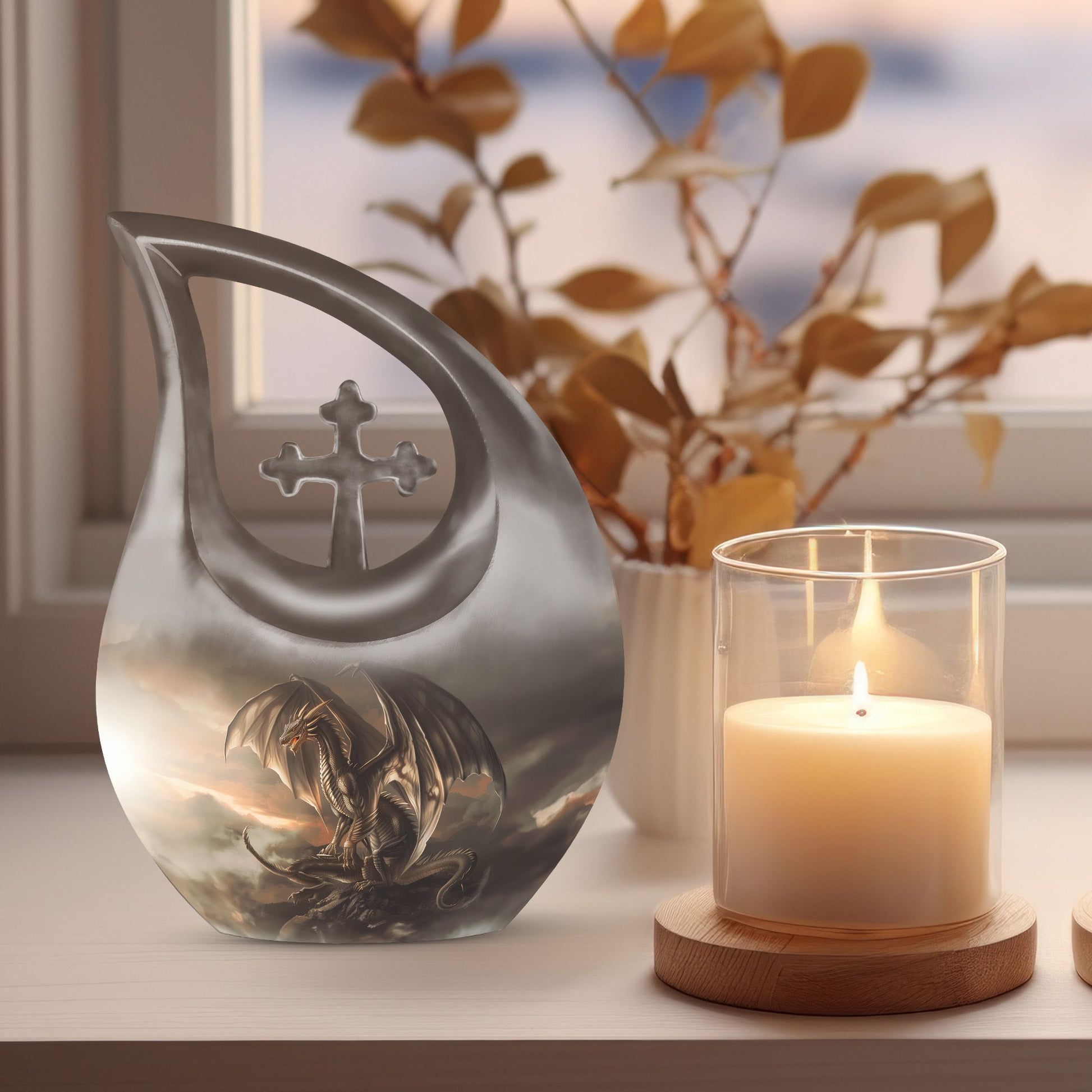 Dragon Urns For Ashes - Keepsake For Human Ashes