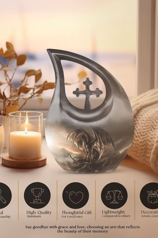 Dragon Urns For Ashes - Keepsake For Human Ashes