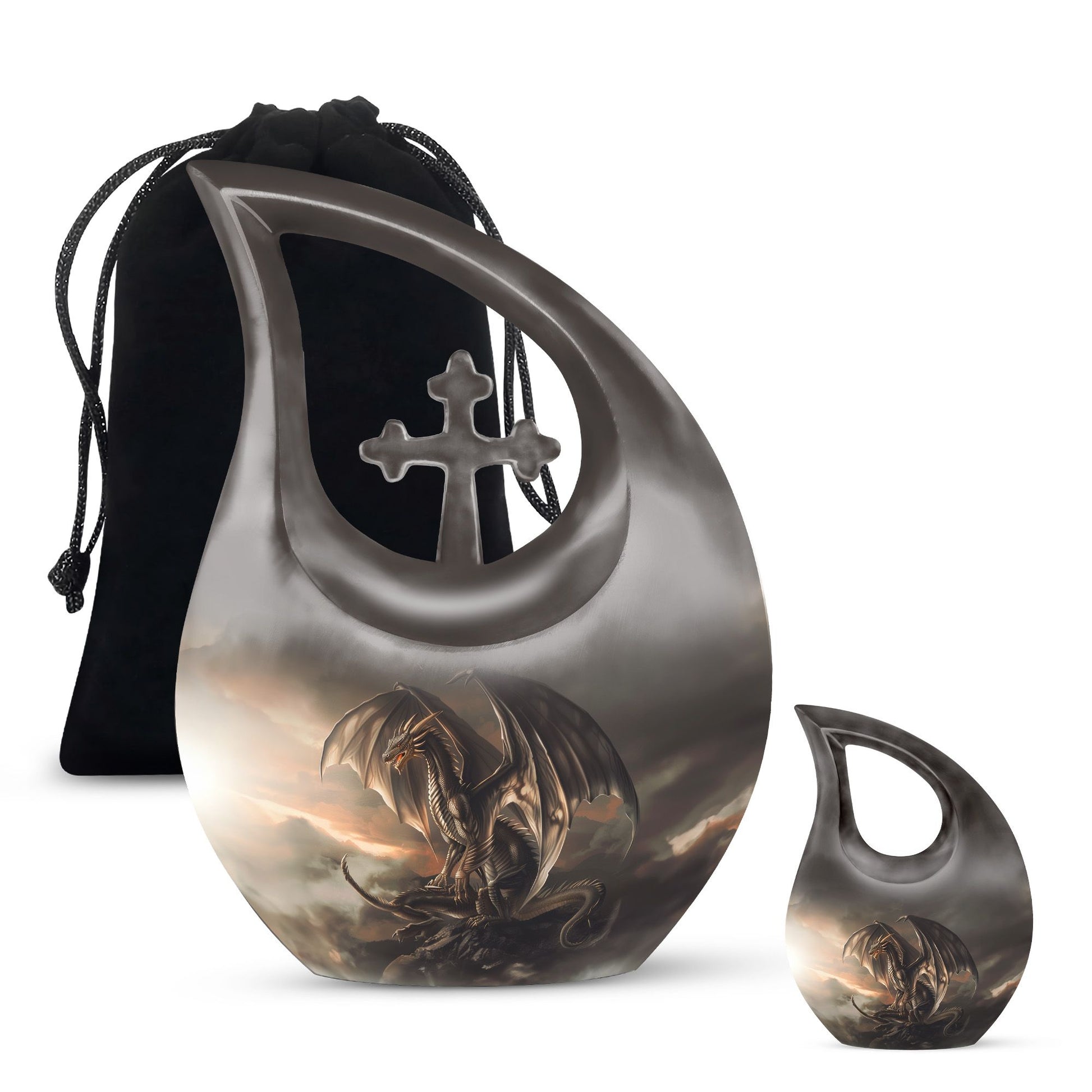 Dragon Urns For Ashes - Keepsake For Human Ashes