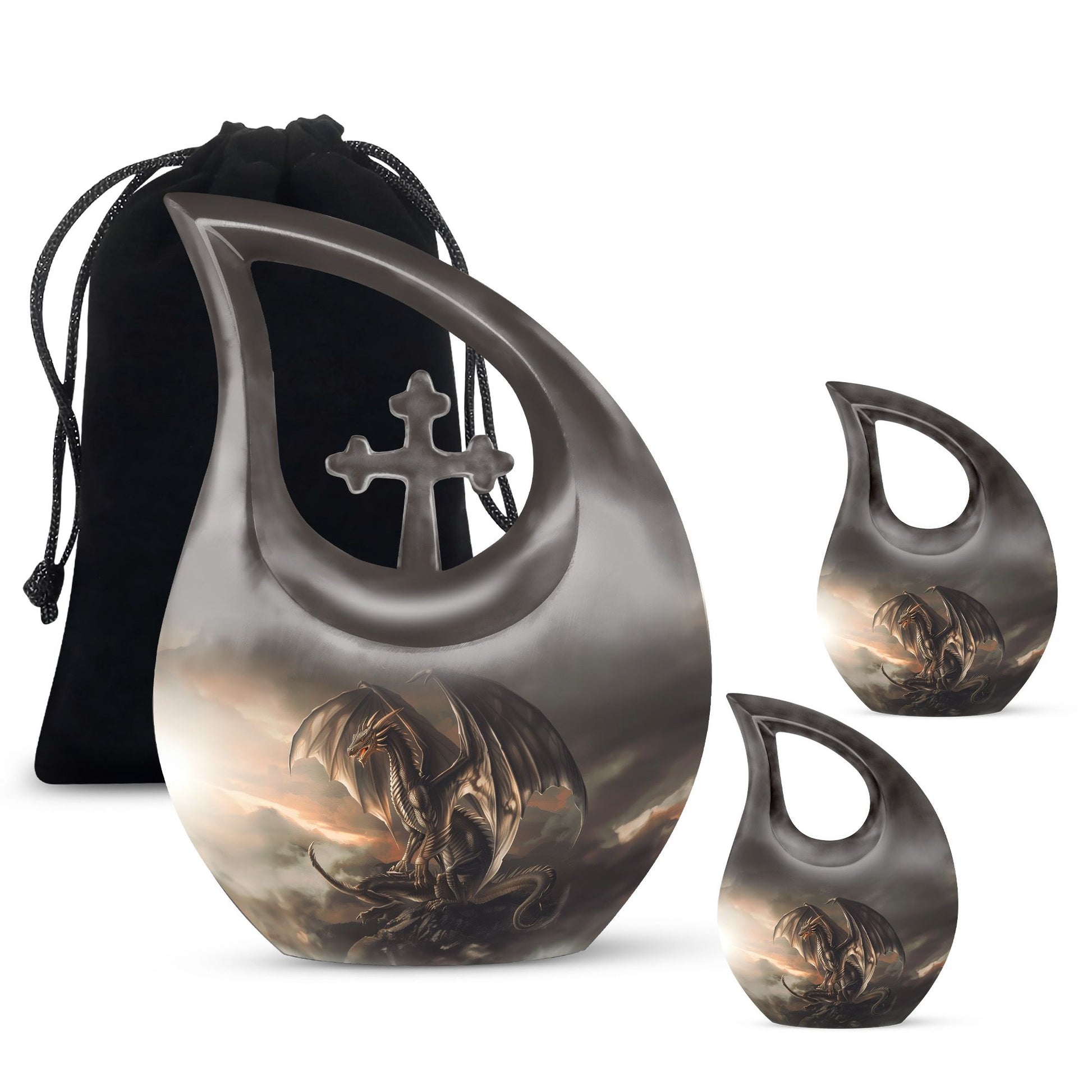 Dragon Urns For Ashes - Keepsake For Human Ashes