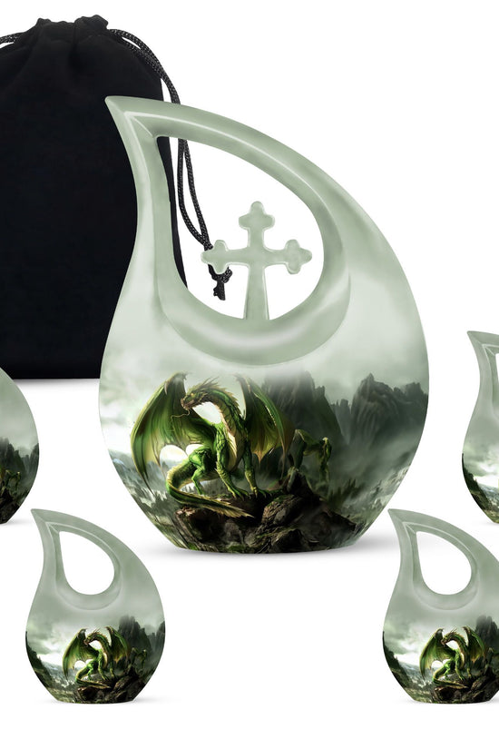 Dragon Urns For Ashes - Memorial Keepsake