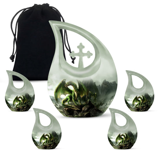 Dragon Urns For Ashes - Memorial Keepsake