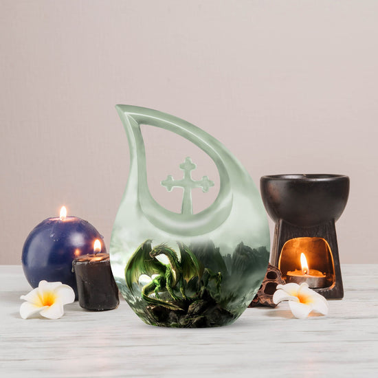 Dragon Urns For Ashes - Memorial Keepsake