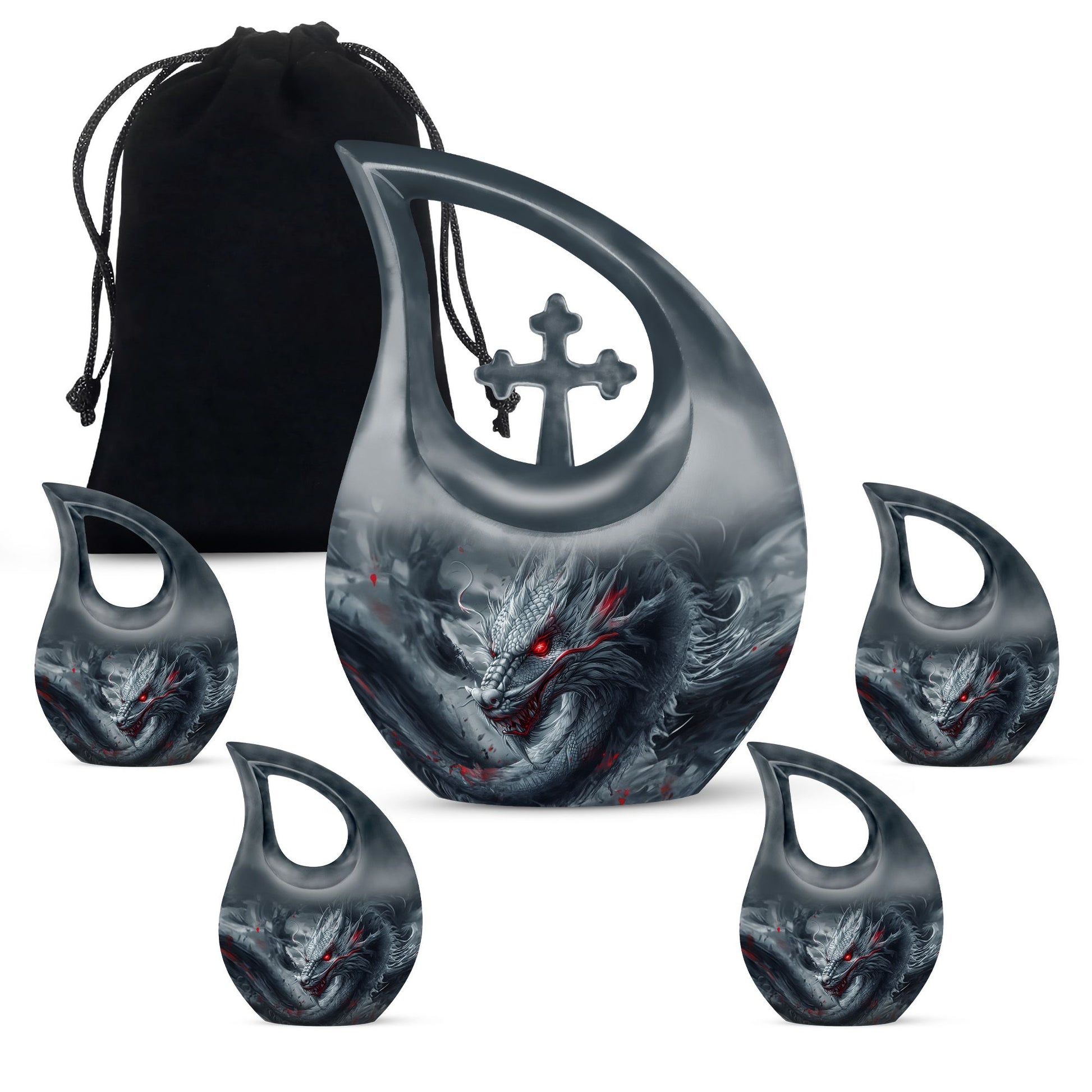 Dragon Urns For Ashes - Memorial Urns For Human Ashes Keepsake