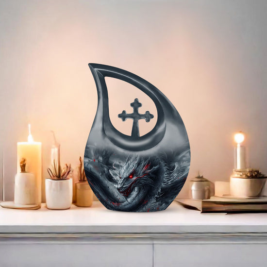 Dragon Urns For Ashes - Memorial Urns For Human Ashes Keepsake