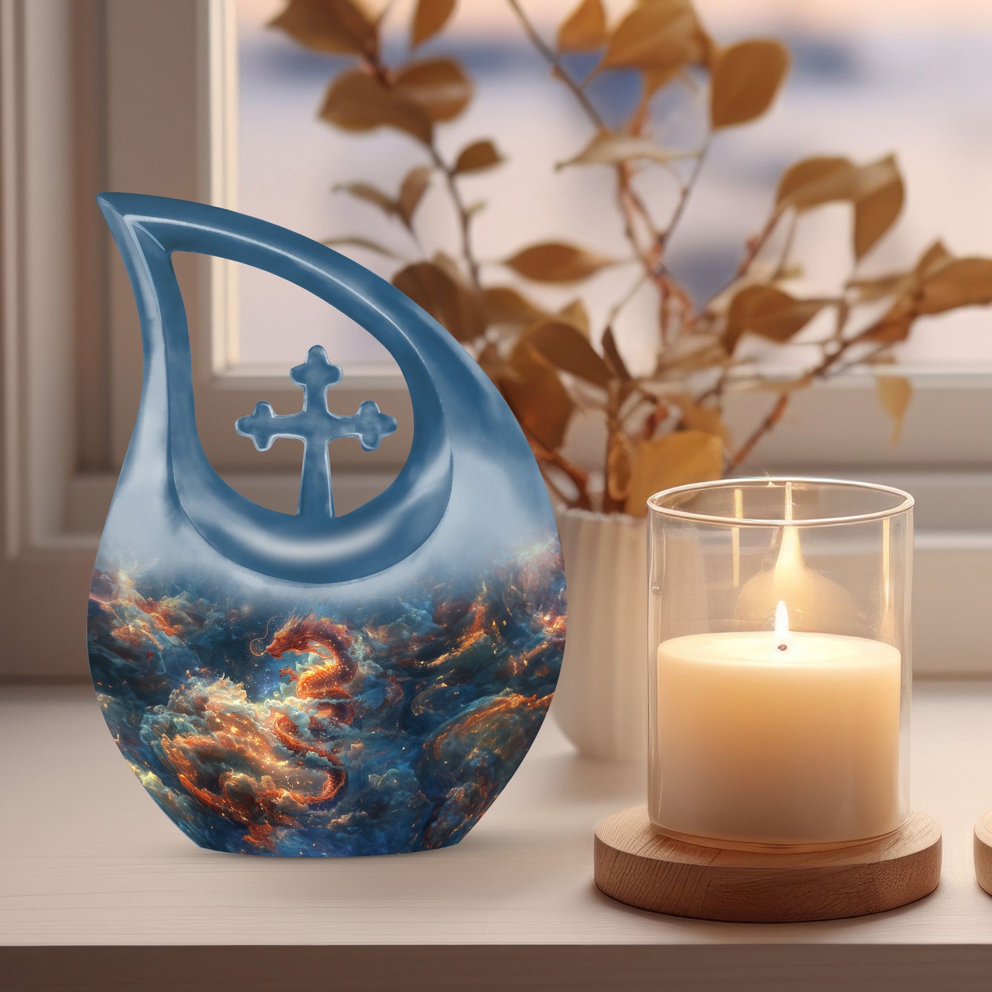 Dragon Urns For Ashes - Keepsake Urns For Human Ashes Dad