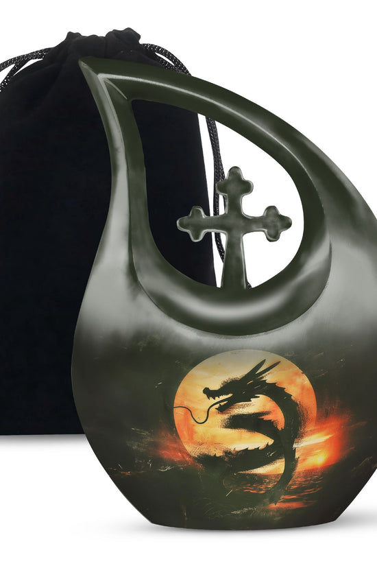 Dragon Urns For Ashes - Keepsake Urn For Human Ashes