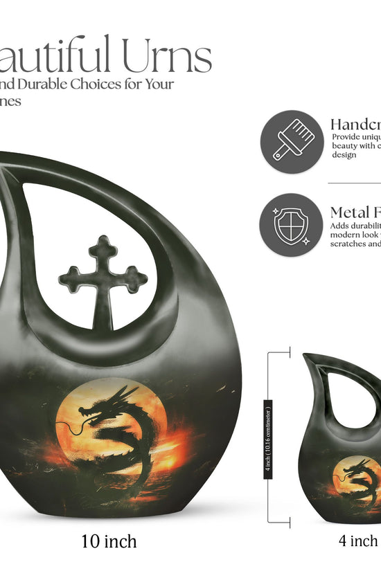 Dragon Urns For Ashes - Keepsake Urn For Human Ashes
