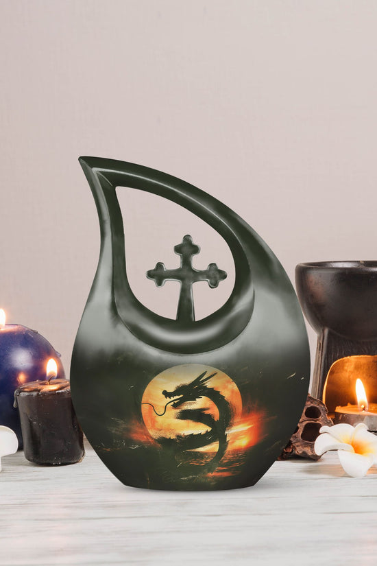 Dragon Urns For Ashes - Keepsake Urn For Human Ashes