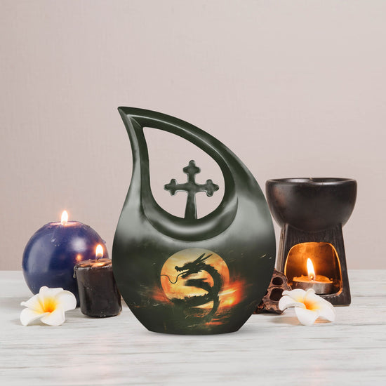 Dragon Urns For Ashes - Keepsake Urn For Human Ashes