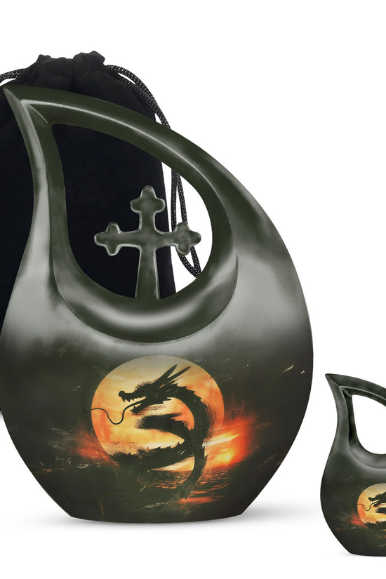 Dragon Urns For Ashes - Keepsake Urn For Human Ashes