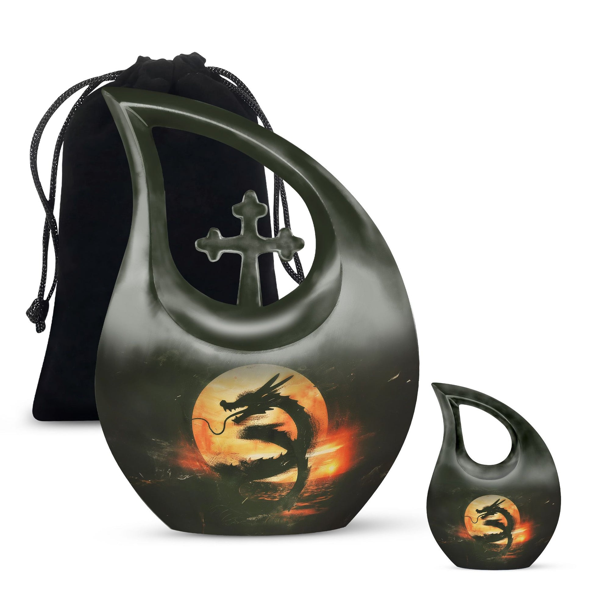 Dragon Urns For Ashes - Keepsake Urn For Human Ashes