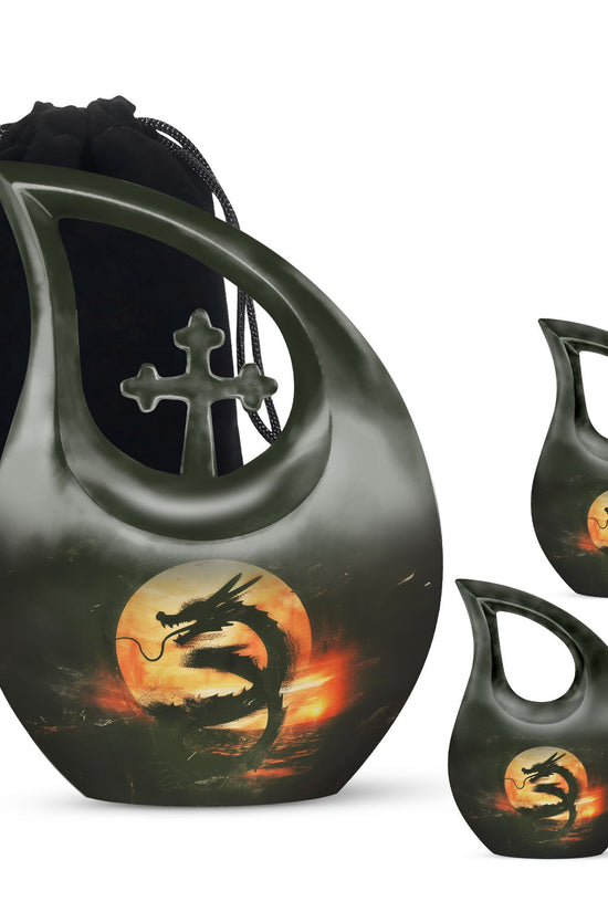 Dragon Urns For Ashes - Keepsake Urn For Human Ashes
