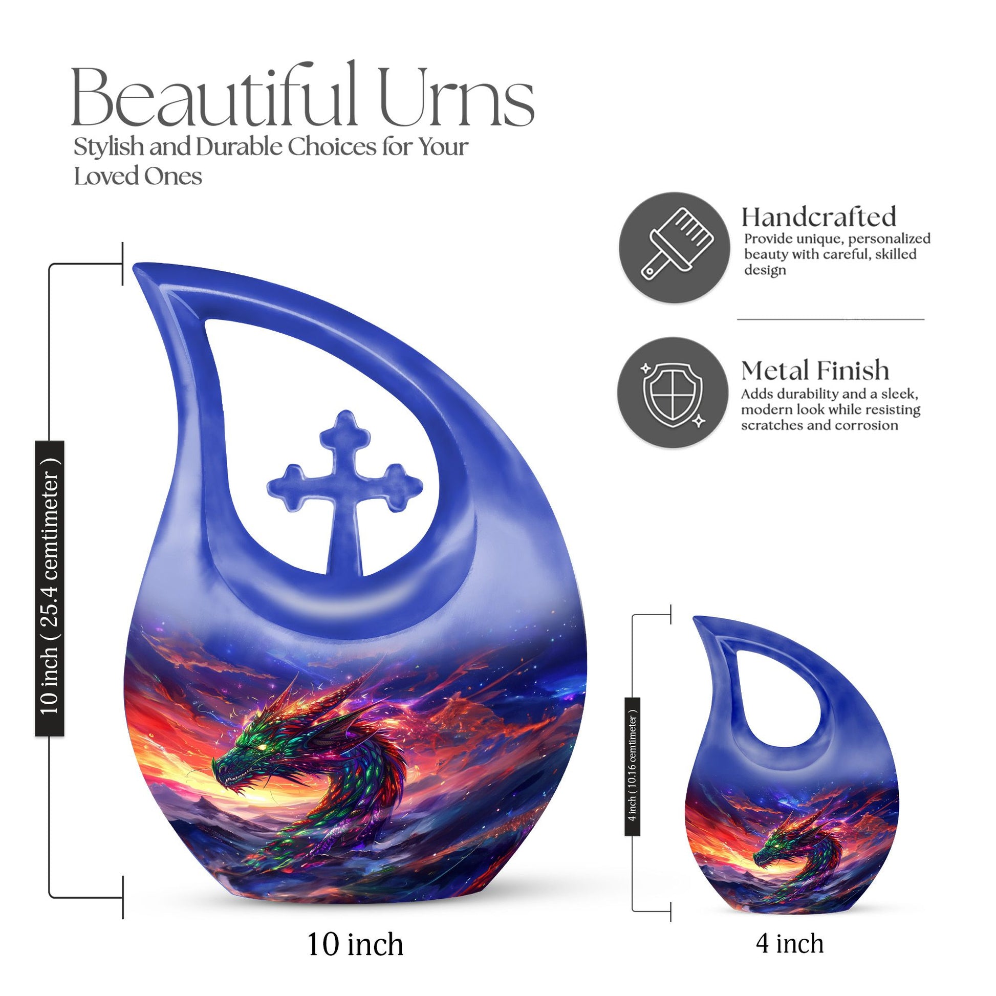 Dragon Urns For Ashes - Urn For Human Ashes Keepsake