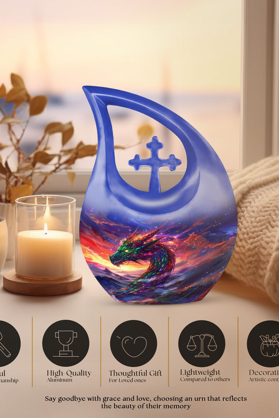 Dragon Urns For Ashes - Urn For Human Ashes Keepsake