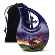 Dragon Universe Cremation Urn For Human Ashes - Celestial Memorial Urn