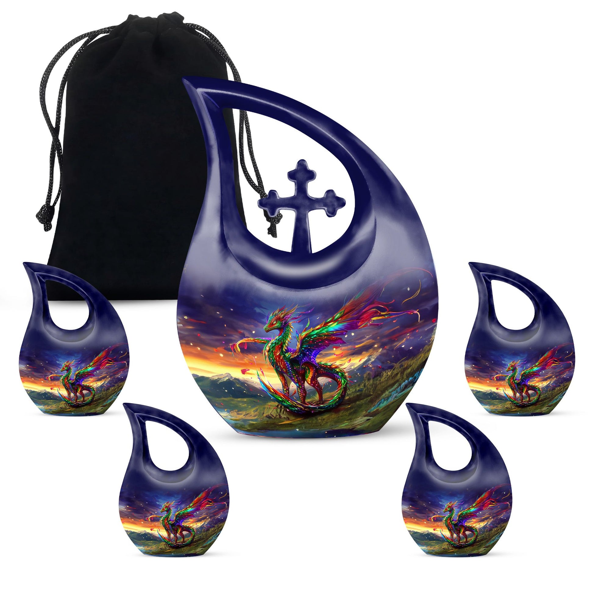 Dragon Urns For Ashes - Urn Keepsake For Human Ashes