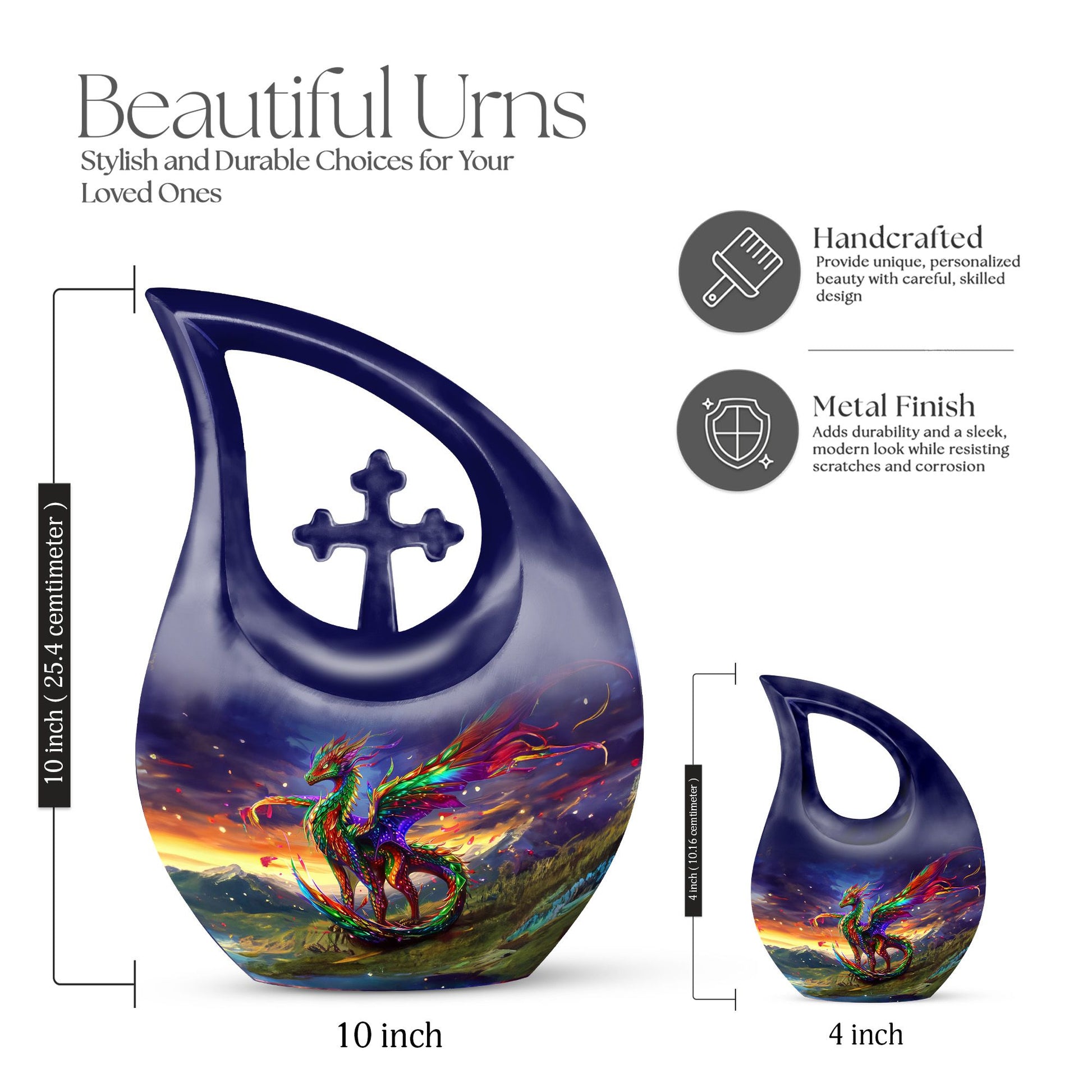 Dragon Urns For Ashes - Urn Keepsake For Human Ashes