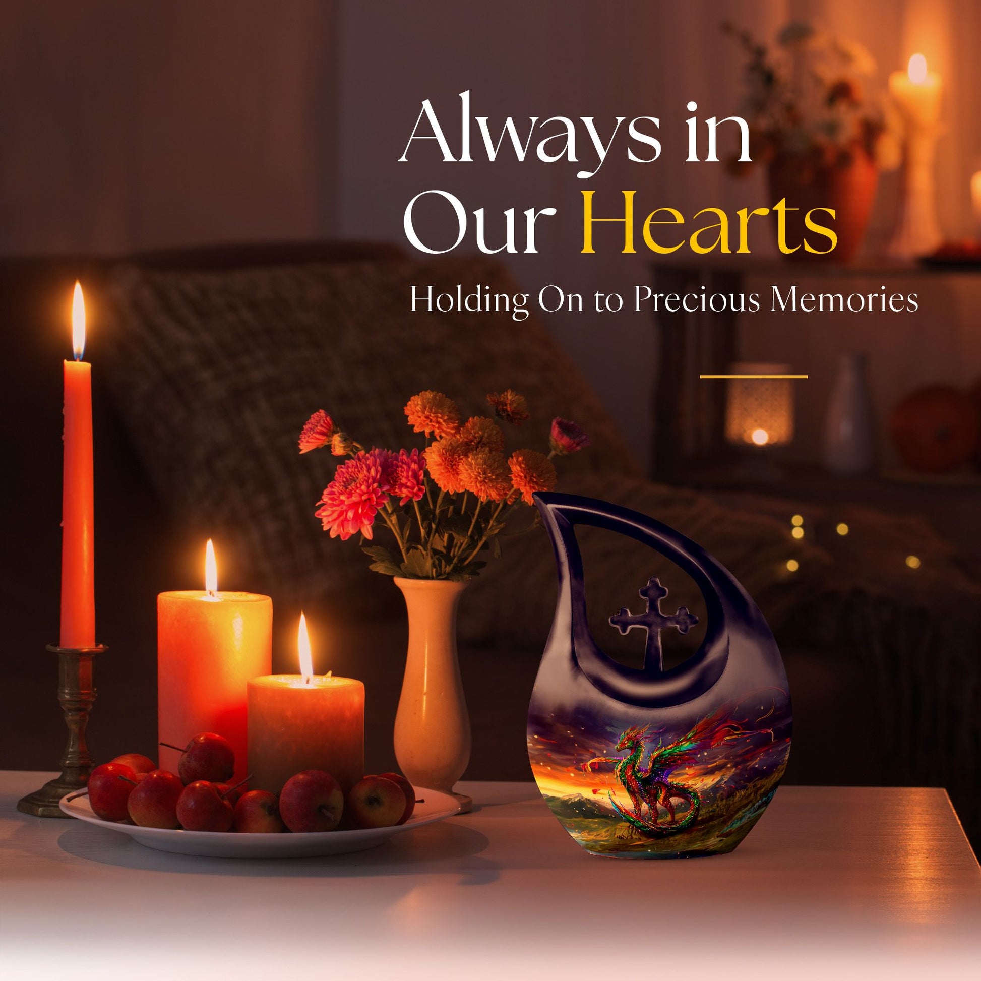 Dragon Urns For Ashes - Urn Keepsake For Human Ashes