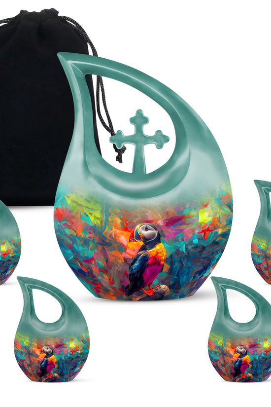 Puffin Bird Urns For Ashes - Urn Keepsakes For Human Ashes