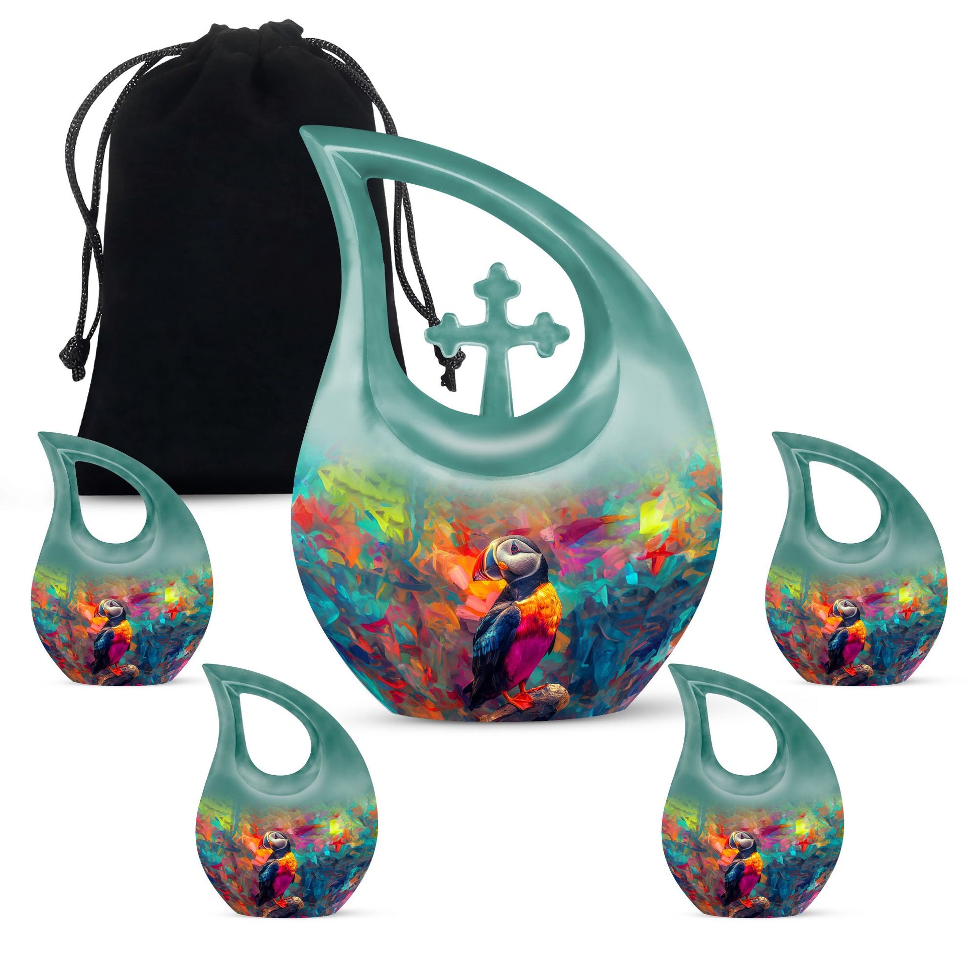 Puffin Bird Urns For Ashes - Urn Keepsakes For Human Ashes