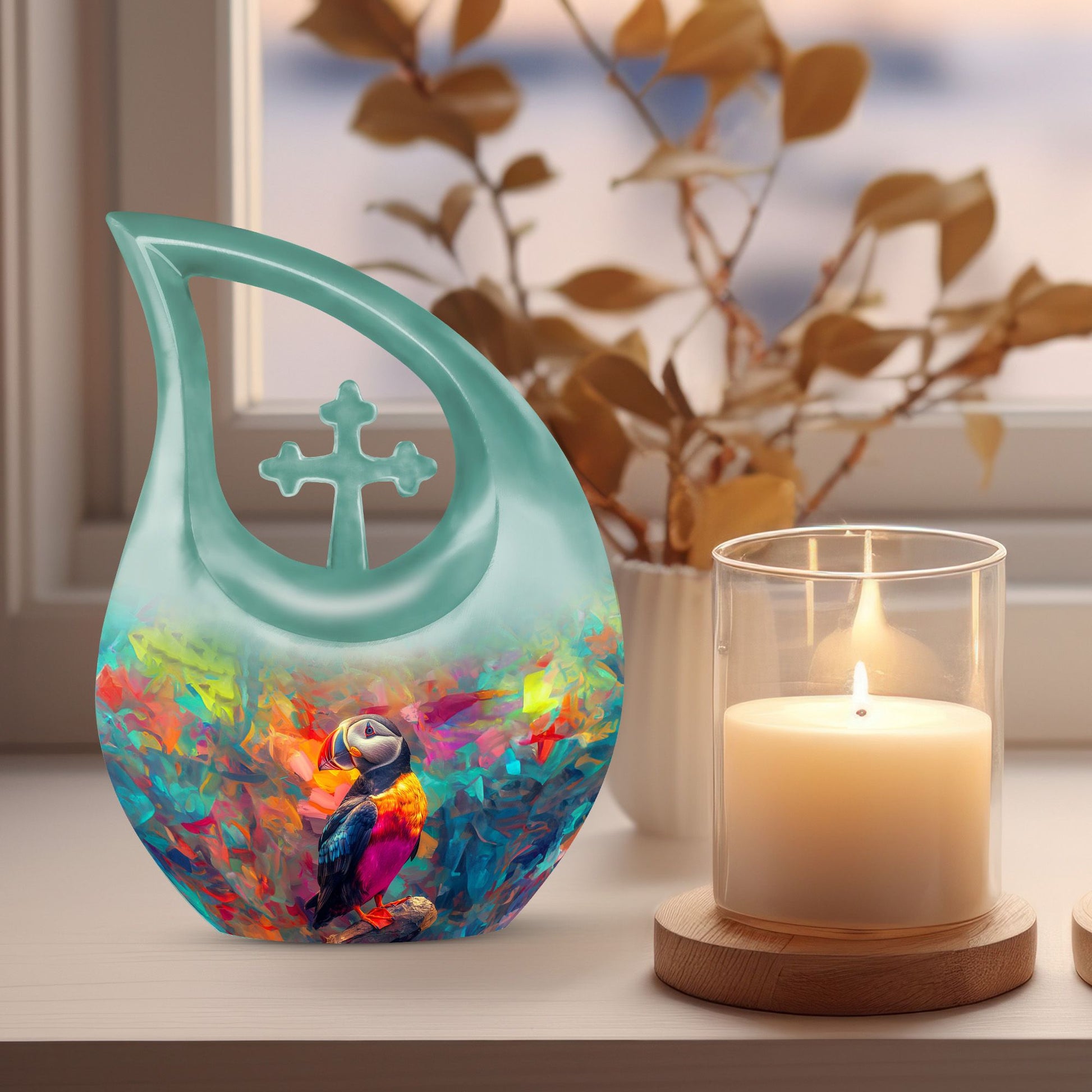 Puffin Bird Urns For Ashes - Urn Keepsakes For Human Ashes