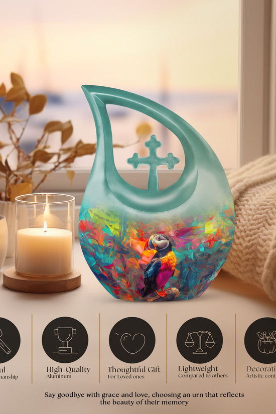 Puffin Bird Urns For Ashes - Urn Keepsakes For Human Ashes