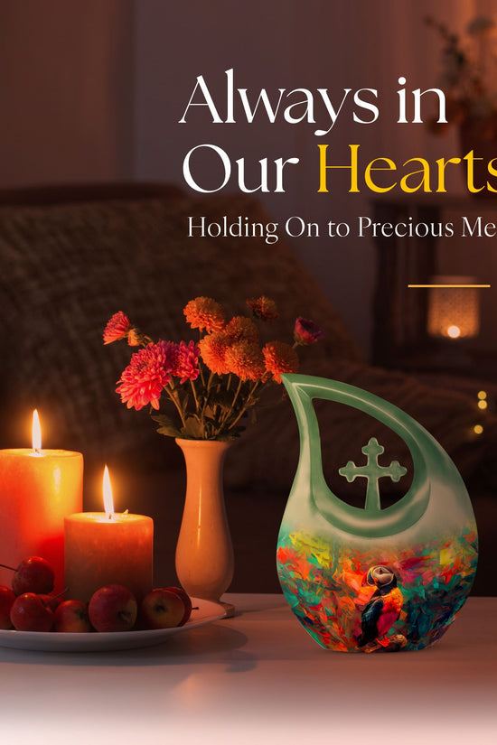 Puffin Bird Urns For Ashes - Urn Keepsakes For Human Ashes