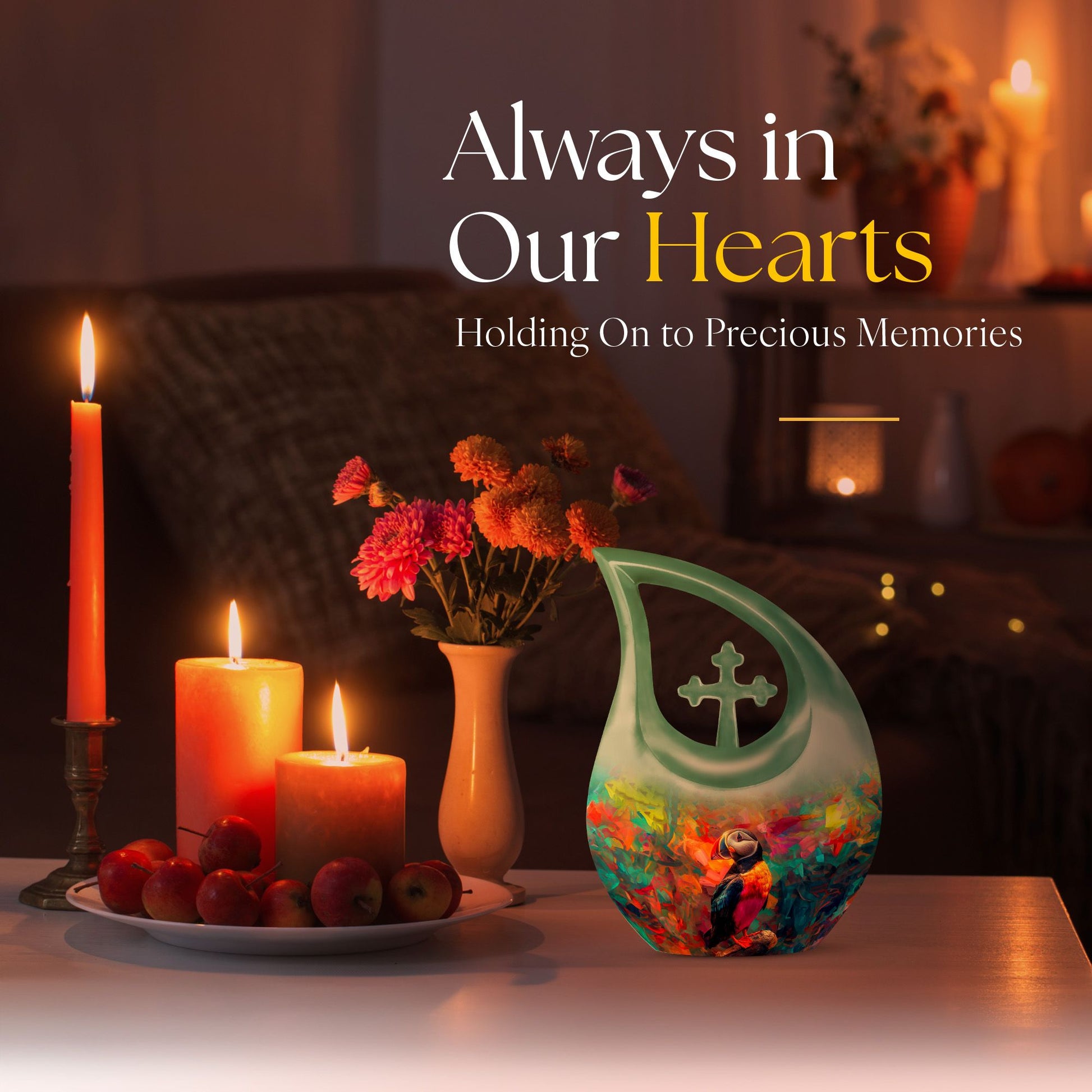 Puffin Bird Urns For Ashes - Urn Keepsakes For Human Ashes