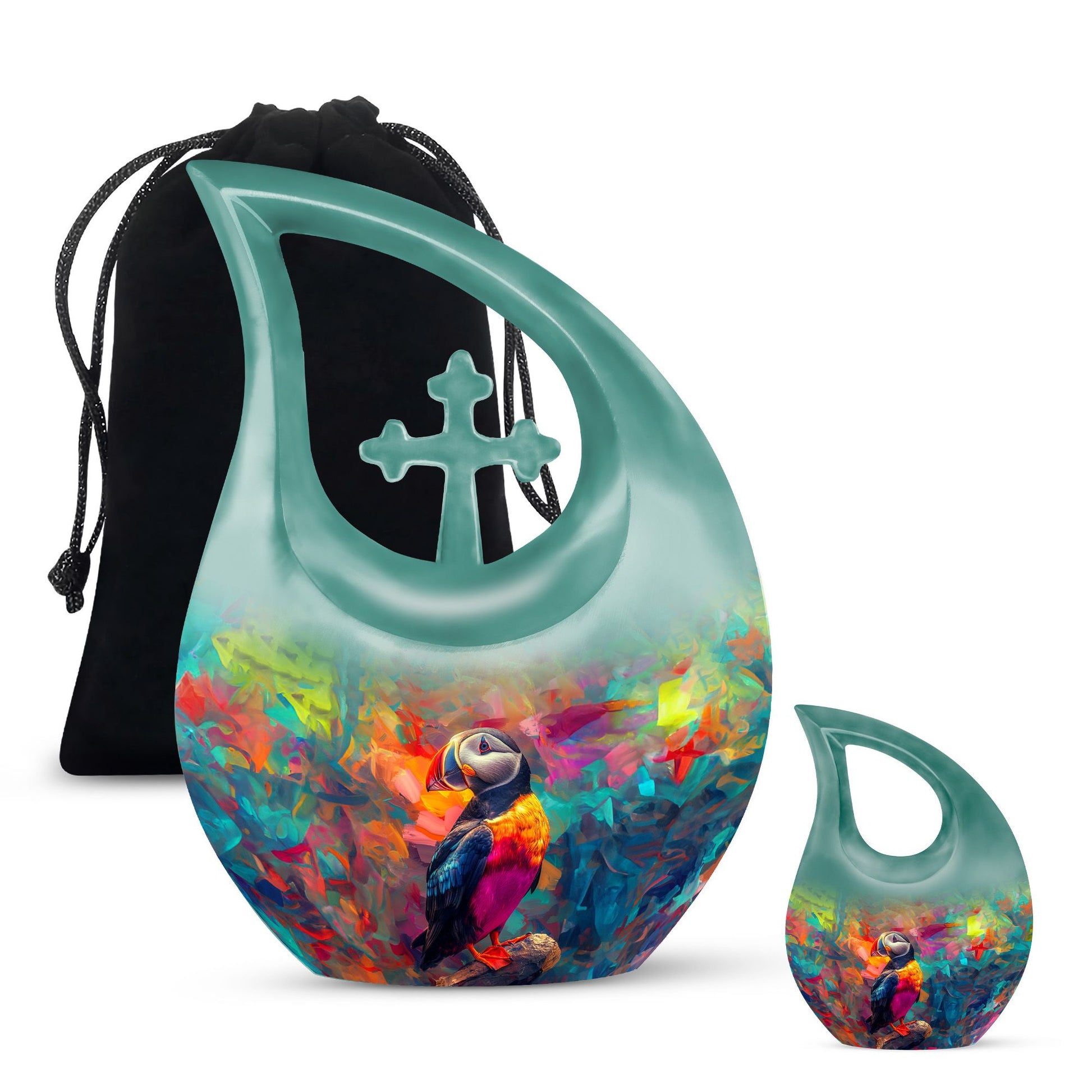 Puffin Bird Urns For Ashes - Urn Keepsakes For Human Ashes