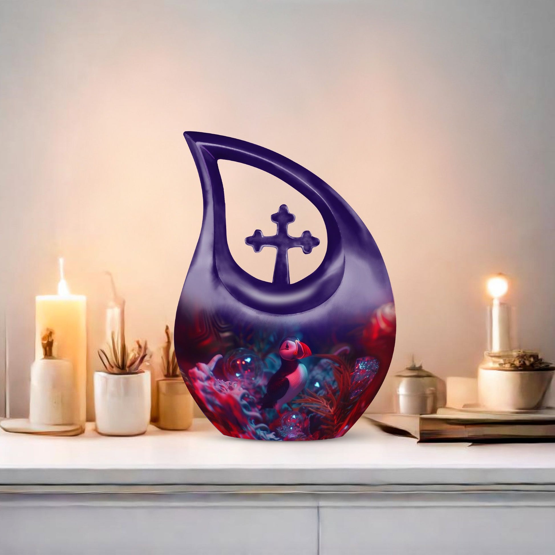 Puffin Bird Urns For Ashes - Ashes Memorial Keepsake