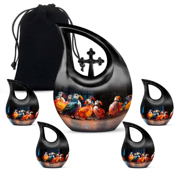 Large Urn With 4 Keepsake