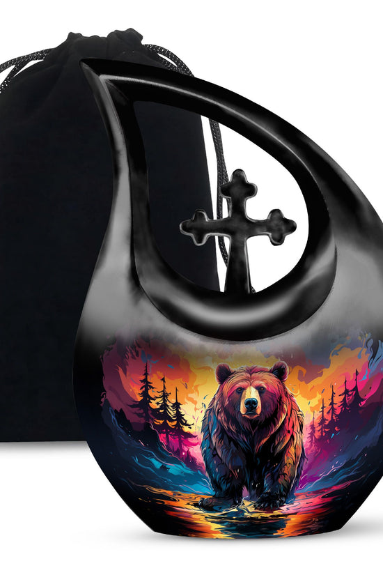 Grizzly Bear Urns For Ashes - Ash Urns For Humans Keepsake